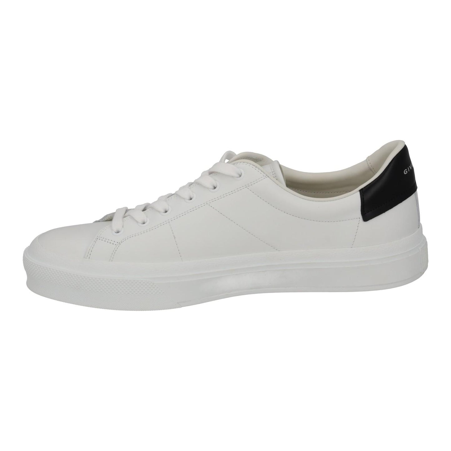 GIVENCHY Trainers City Court Low Top Lace White Black Leather UK11 NEW RRP485