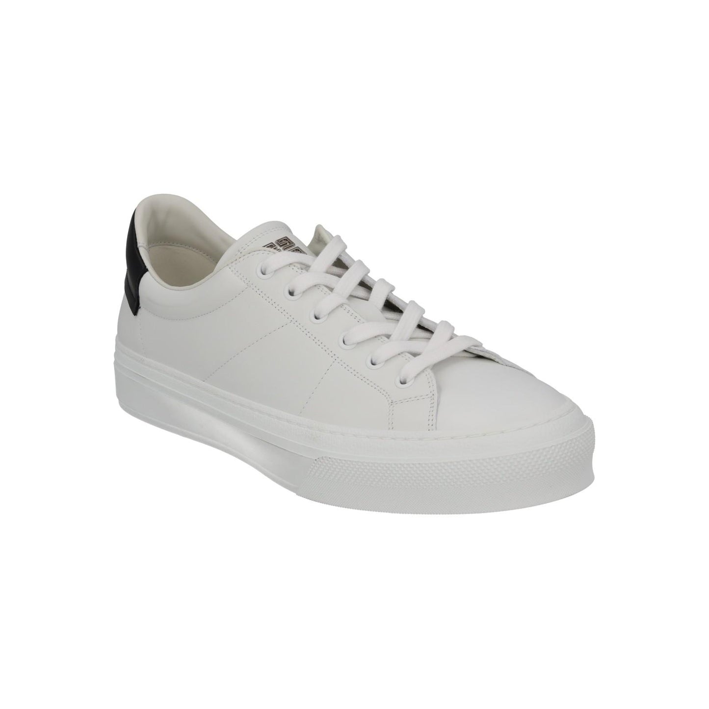 GIVENCHY Trainers City Sport Low Top Lace White Black Leather UK9 NEW RRP485