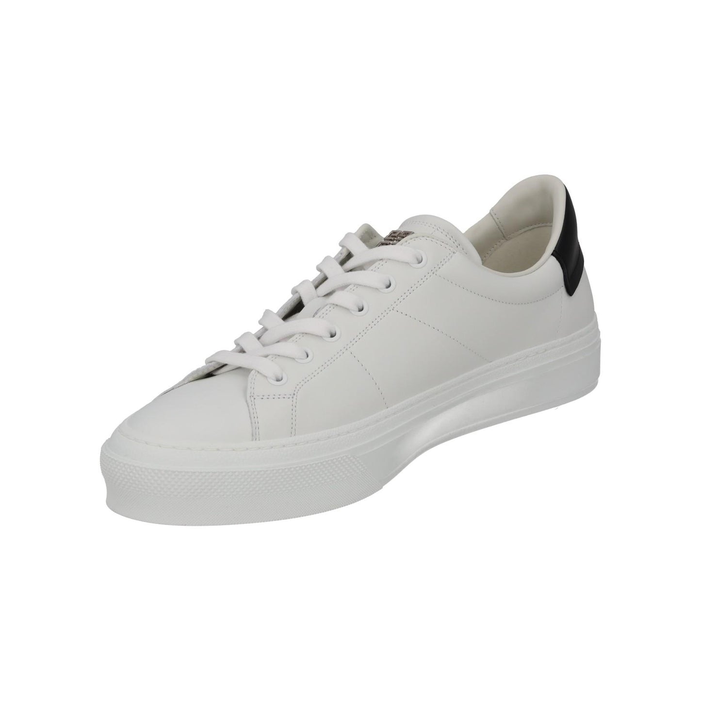 GIVENCHY Trainers City Sport Low Top Lace White Black Leather UK9 NEW RRP485