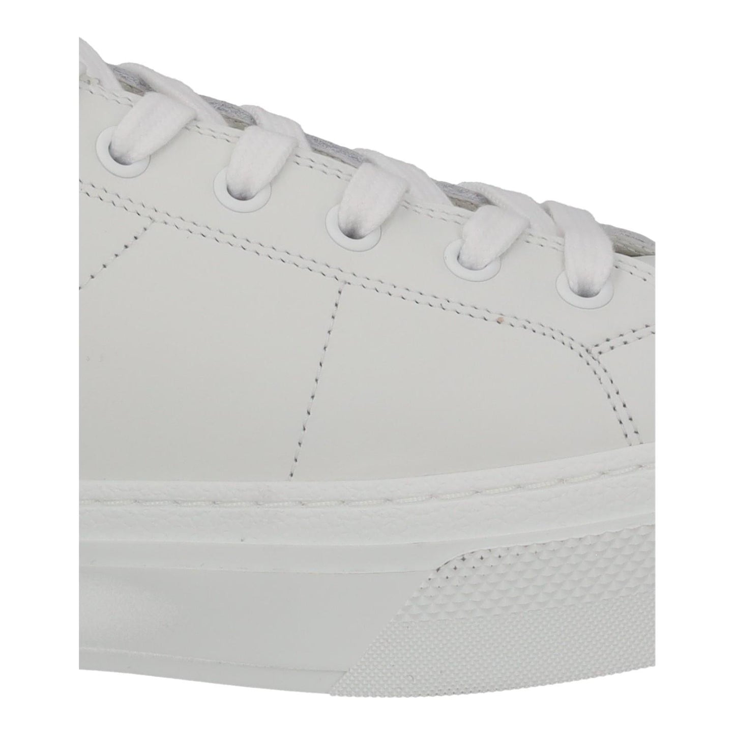 GIVENCHY Trainers City Sport Low Top Lace White Black Leather UK9 NEW RRP485