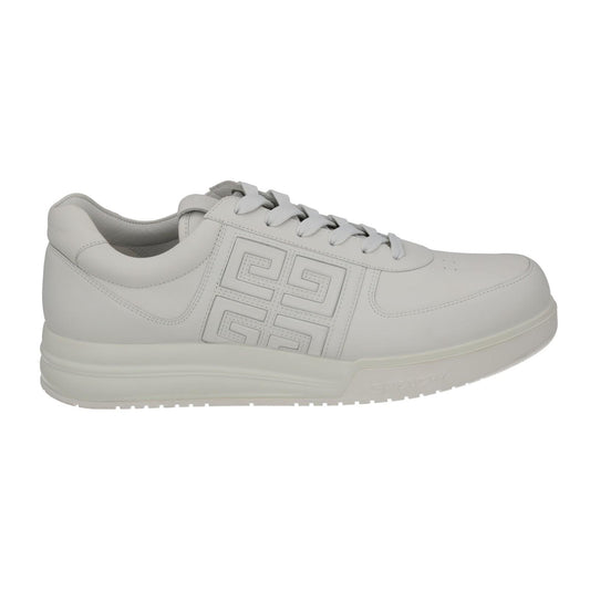 GIVENCHY Trainers G4 Low Top Lace Up Round Toe White Leather UK11 NEW RRP525