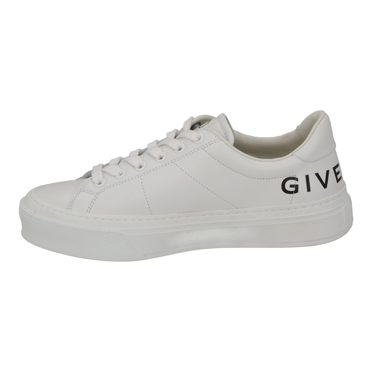 GIVENCHY Trainers City Sport Logo Low Top White Black Leather UK5.5 NEW RRP510