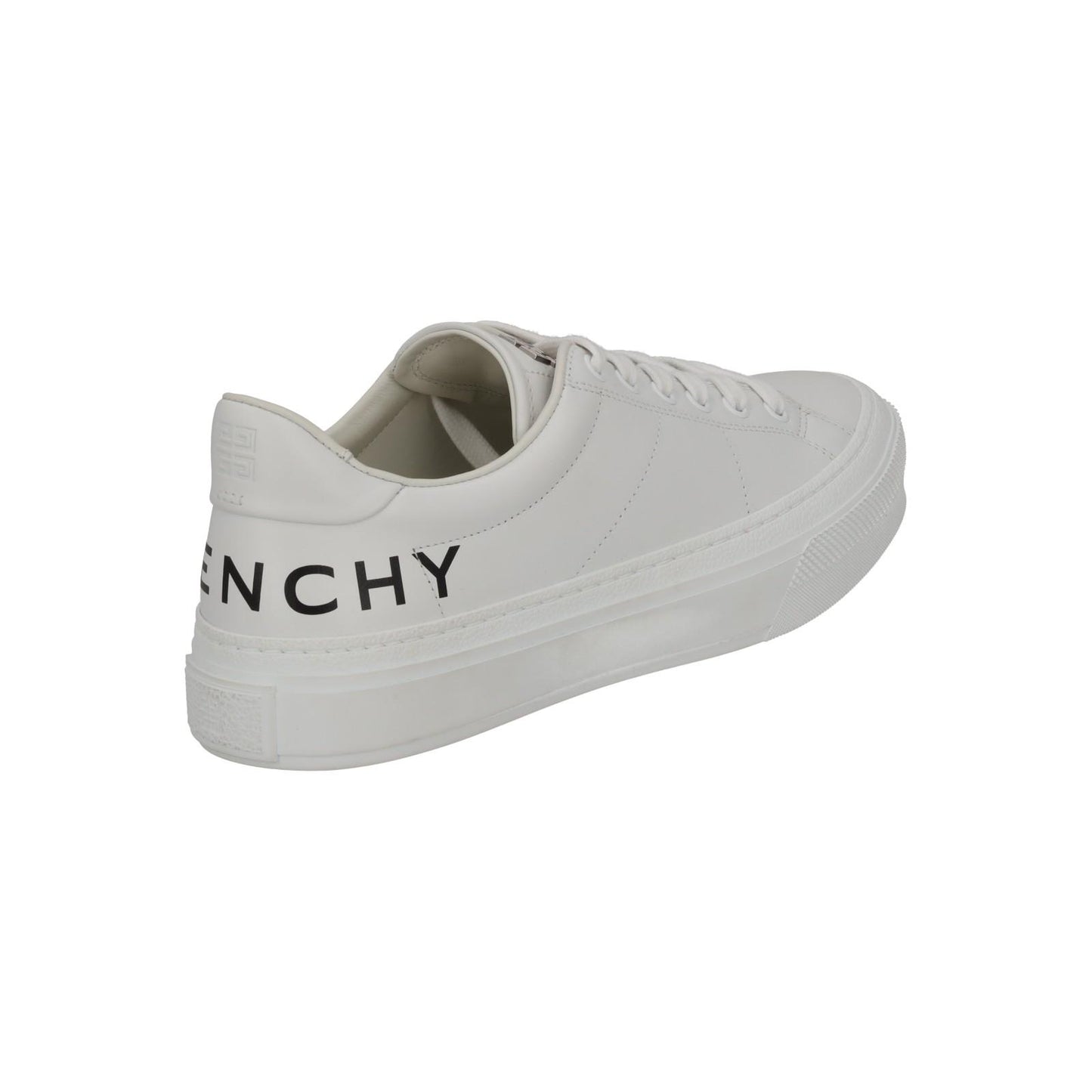 GIVENCHY Trainers City Sport Logo Low Top White Black Leather UK5.5 NEW RRP510