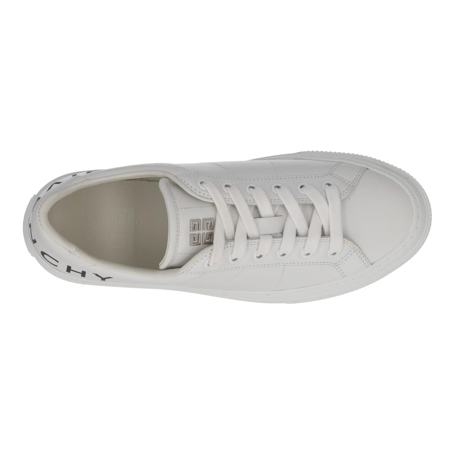 GIVENCHY Trainers City Sport Logo Low Top White Black Leather UK5.5 NEW RRP510