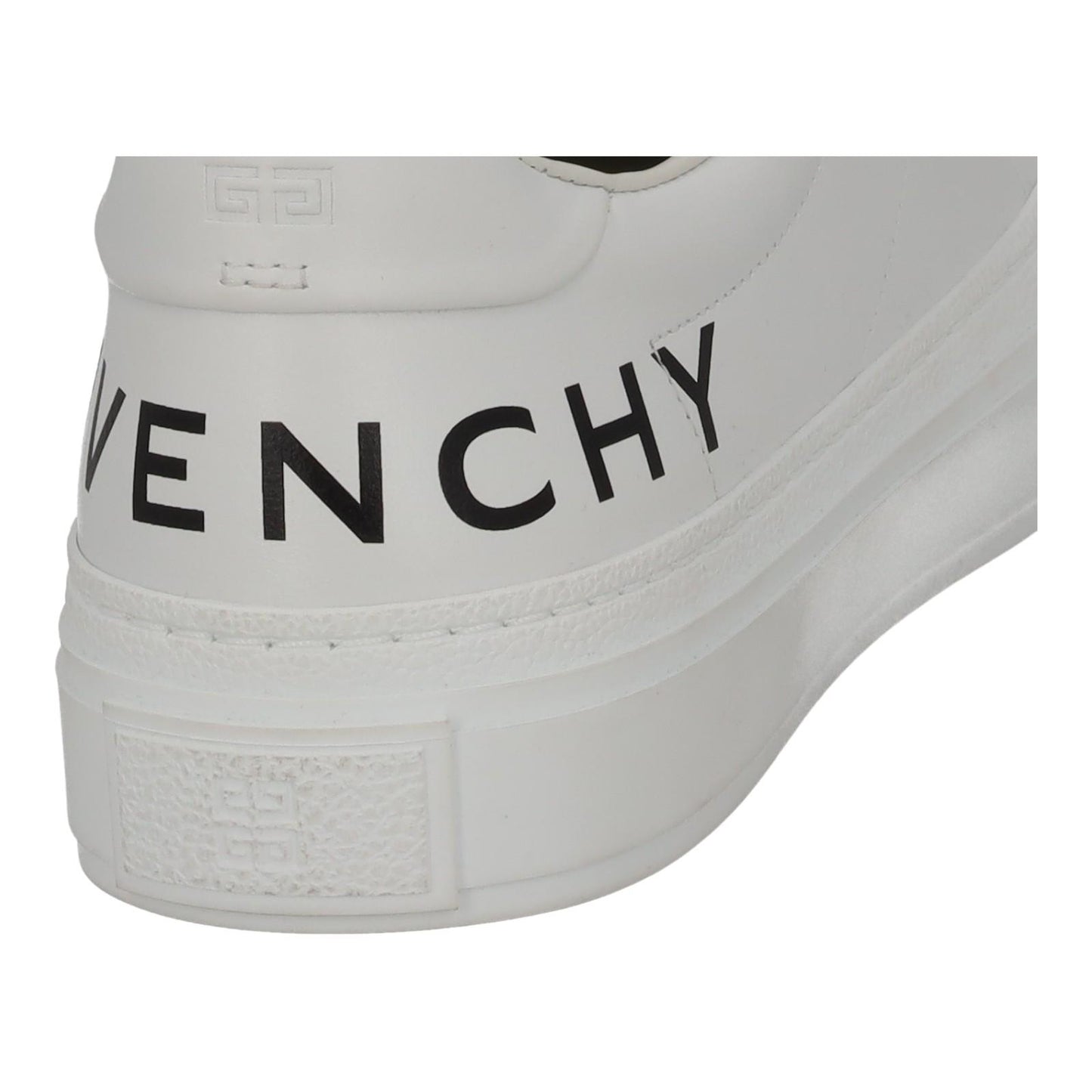 GIVENCHY Trainers City Sport Logo Low Top White Black Leather UK5.5 NEW RRP510