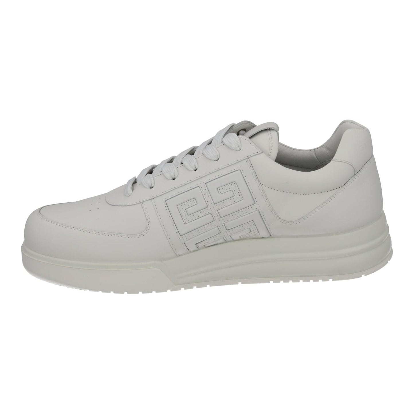 GIVENCHY G4 Trainers Low Top Lace Up Sneakers White Leather UK9 NEW RRP525