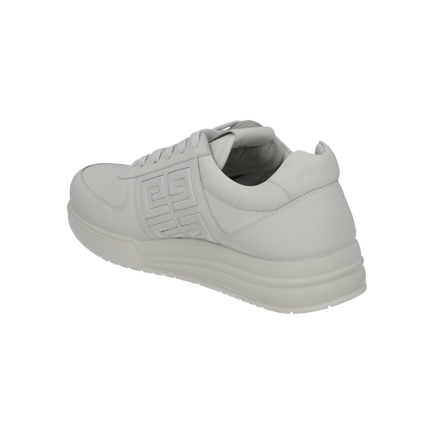 GIVENCHY G4 Trainers Low Top Lace Up Sneakers White Leather UK9 NEW RRP525