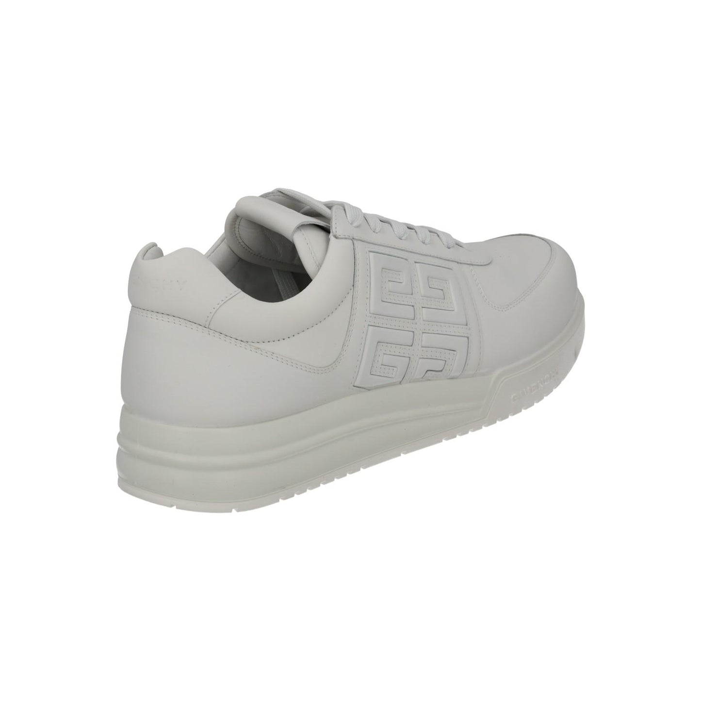 GIVENCHY G4 Trainers Low Top Lace Up Sneakers White Leather UK9 NEW RRP525