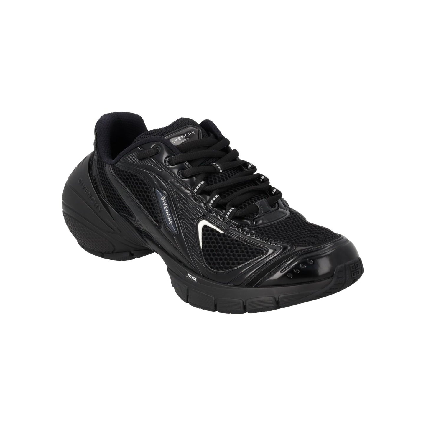 GIVENCHY Trainers TK MX Runner Low Top Lace Up Black Mesh Panel UK11 NEW RRP725
