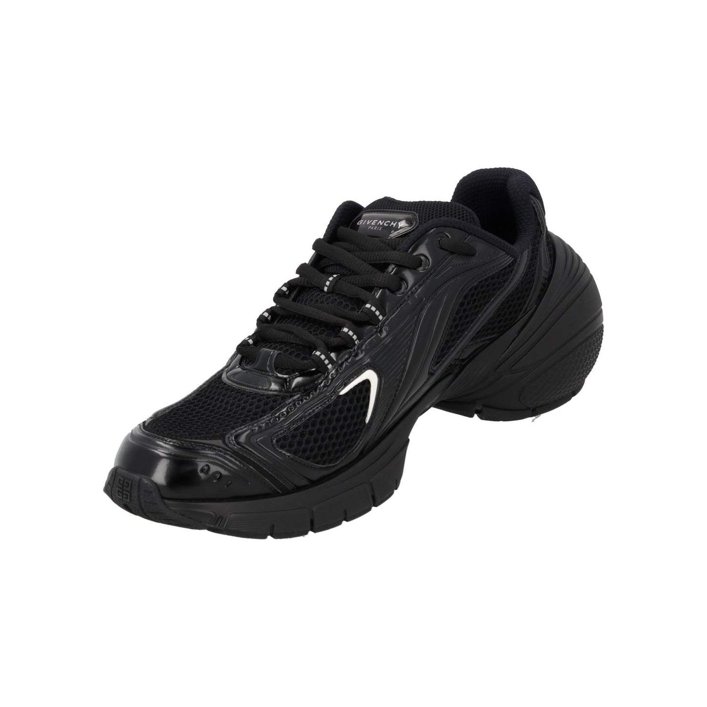GIVENCHY Trainers TK MX Runner Low Top Lace Up Black Mesh Panel UK11 NEW RRP725