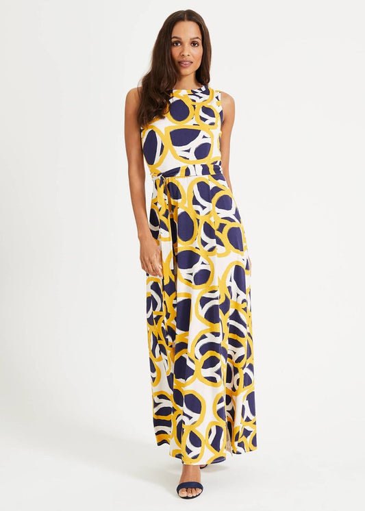 Phase Eight Lurina Print Maxi Maxi Dress Multicoloured Size UK6 RRP89
