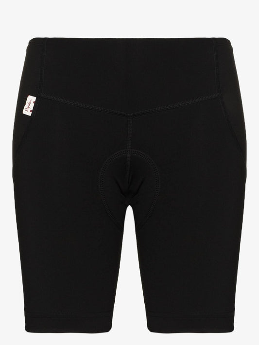 RAPHA Ladies Black Super Stretch Elasticated Padded Cycling Shorts XXS BNWT