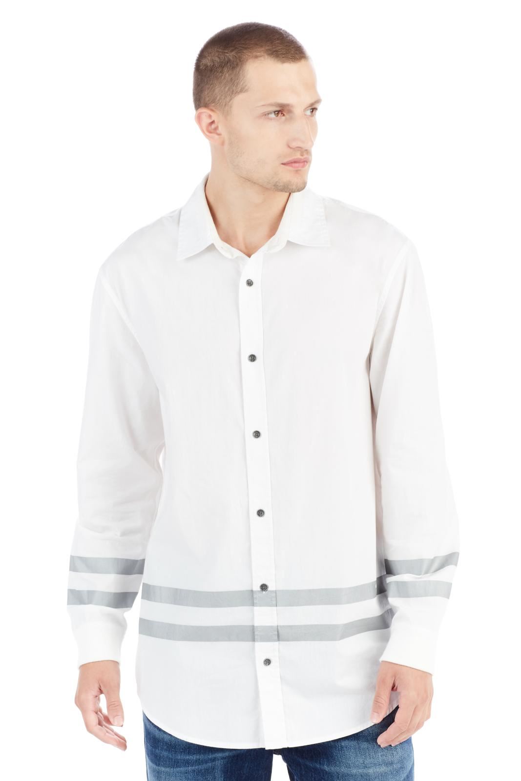 TRUE RELIGION Men's Woven Tops Longsleeve Collegiate White Shirt M BNWT RRP169