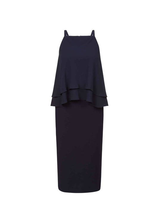 Hobbs Coralie Dress Navy Size UK12 RRP149