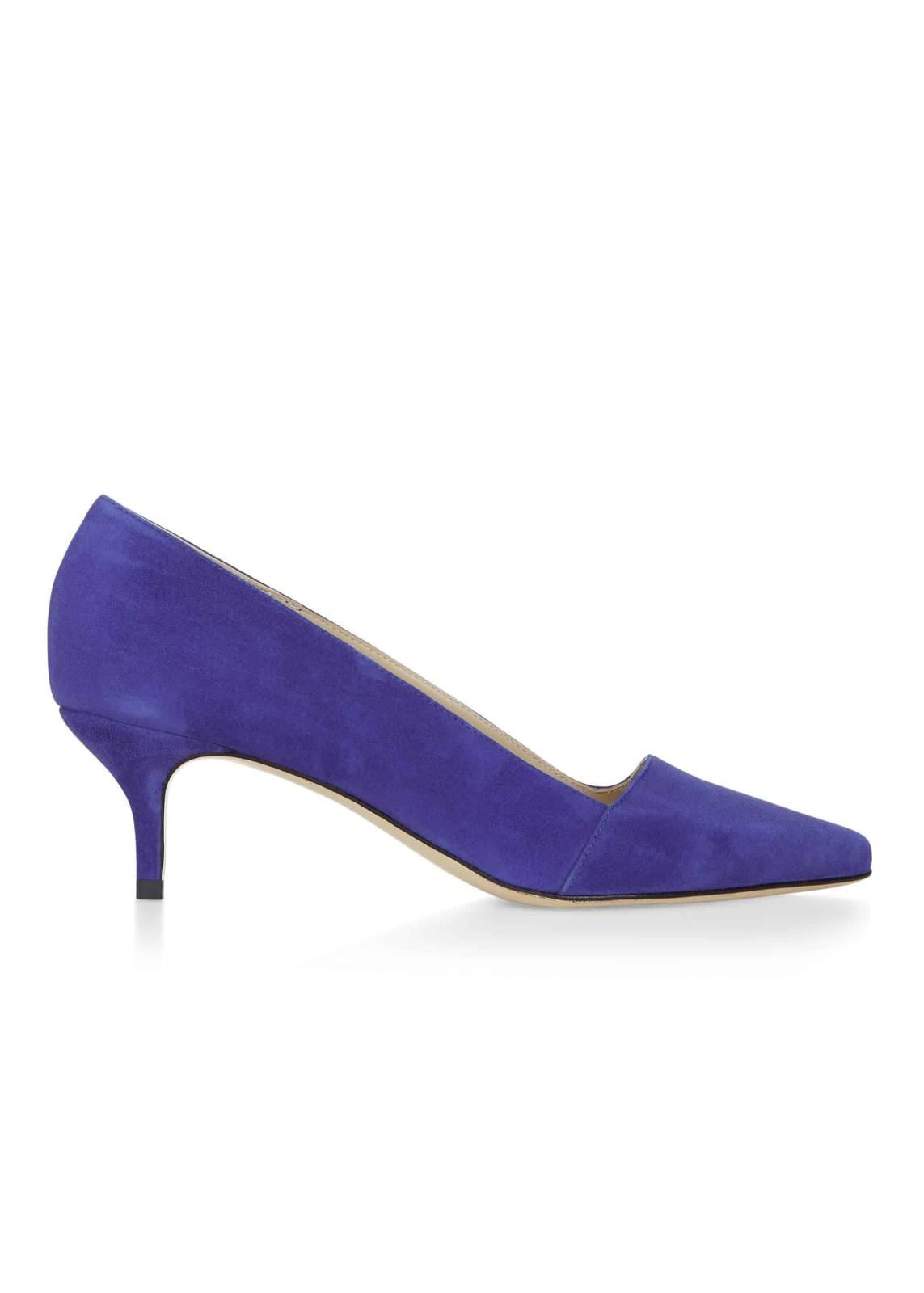 Hobbs Hope Court Suede Shoe Oxford Blue EU36 UK3 RRP129