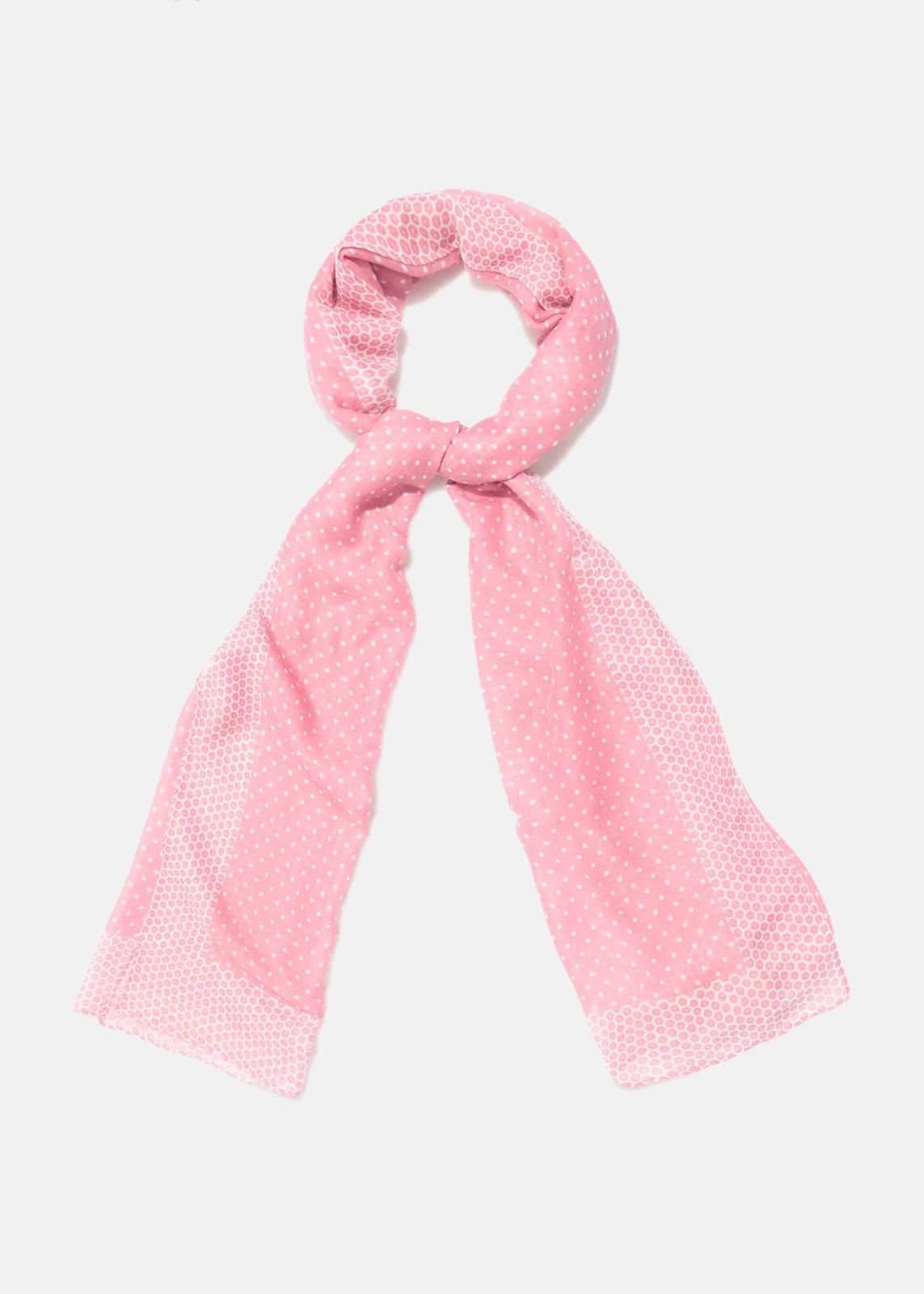 Phase Eight Lorna Spot Scarf Pink RRP39