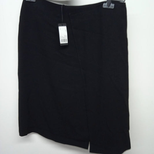 JOSEPH Ladies Black Skirt A-Line Knee Asymmetric UK M NEW RRP220