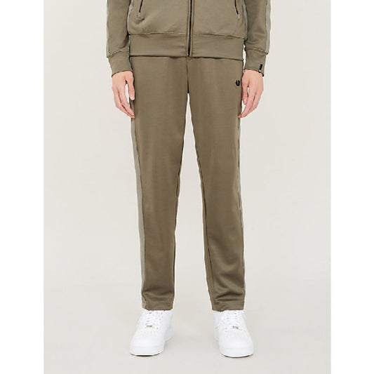 TRUE RELIGION Mens Dusty Olive Striped Sweatpants Trousers Joggers S RRP129 BNWT