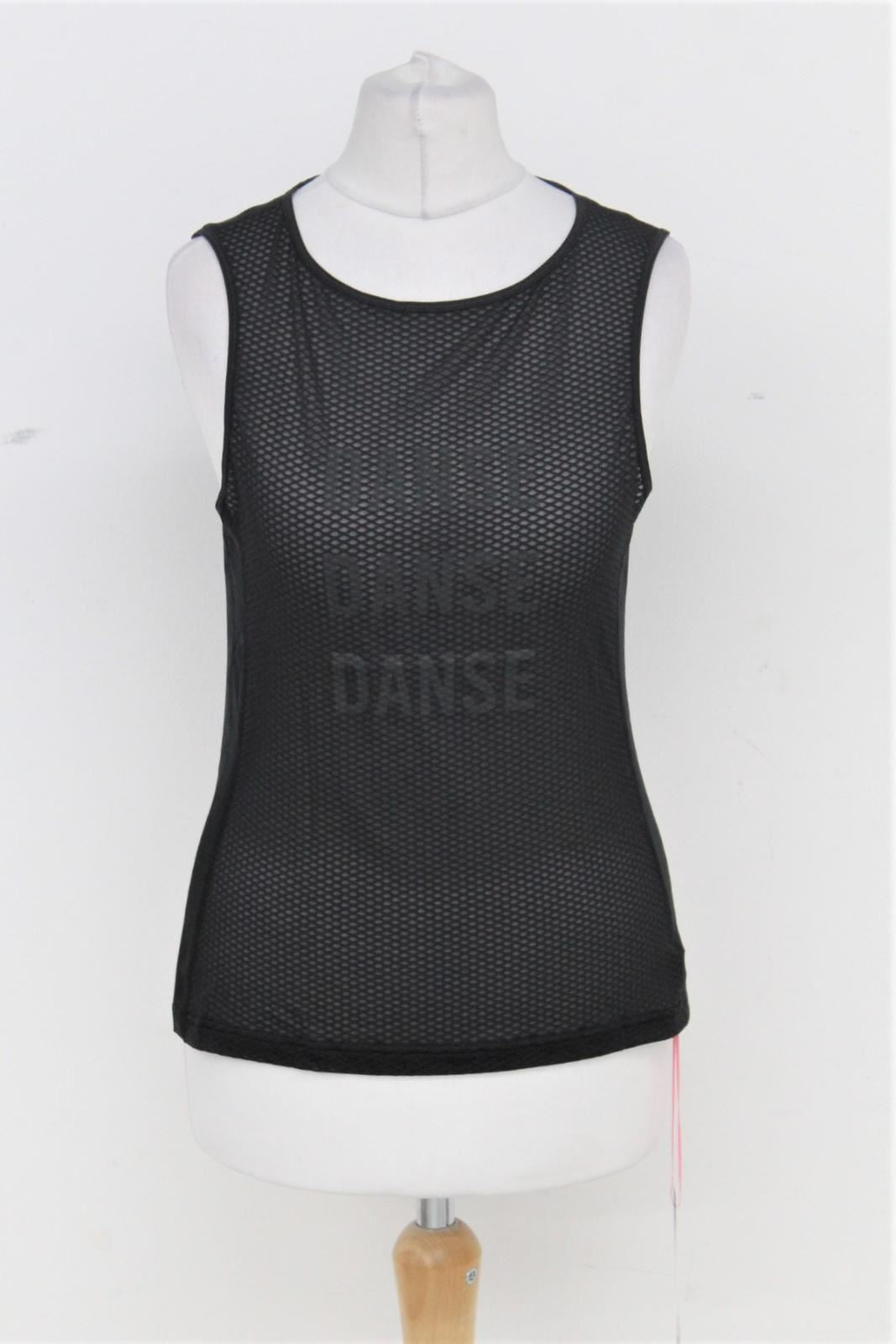 RAPHA Ladies Black Sleeveless Souplesse Mesh Cycling Base Layer Vest Top M BNWT