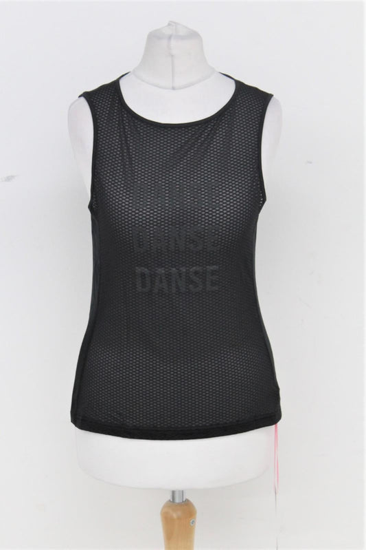 RAPHA Ladies Black Sleeveless Souplesse Mesh Cycling Base Layer Vest Top M BNWT