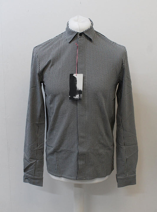 RAPHA Men's Long Sleeve Summer Wicking Cycling Shirt Black White S BNWT RRP110