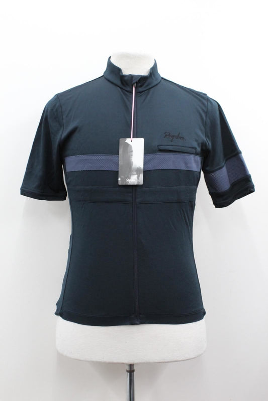 RAPHA Men's Navy Blue Lightweight Short Sleeves Zip-Up Brevet Jersey XS BNWT