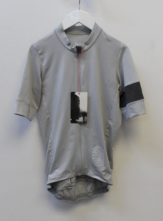 RAPHA Men's Pro Team Training Short Sleeve Cycling Jersey Grey XS NEW RRP85