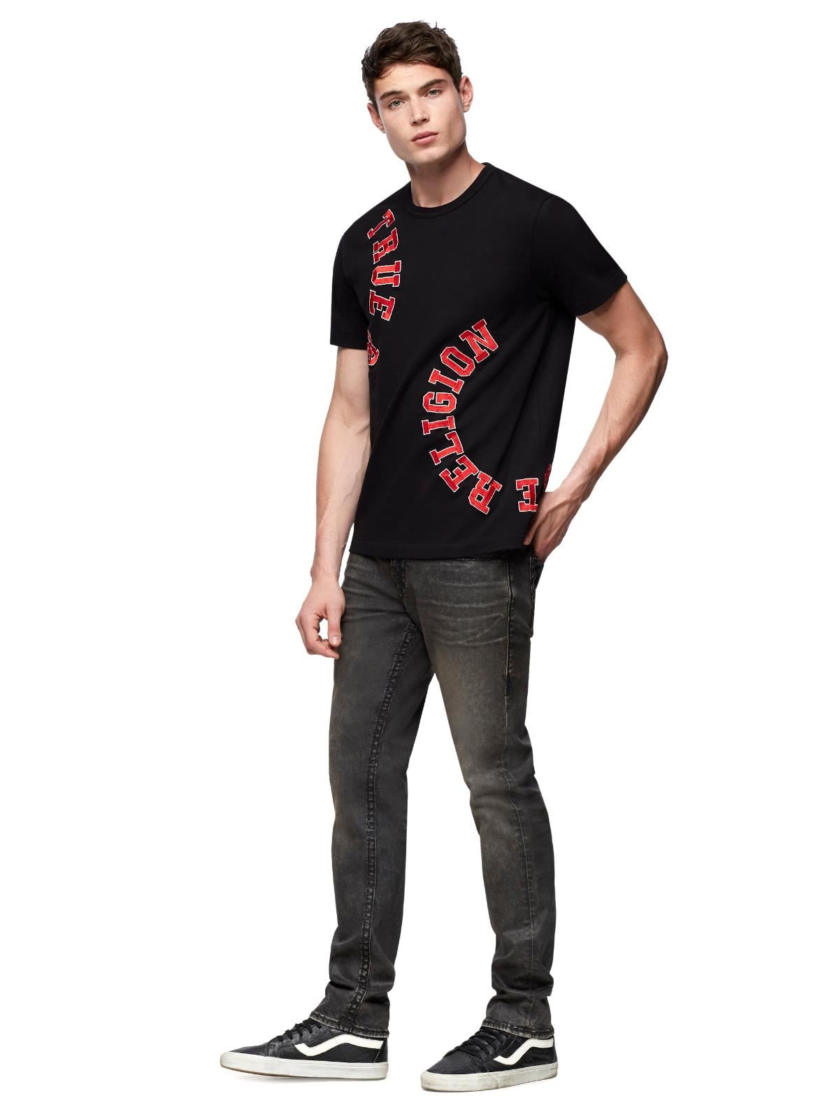TRUE RELIGION Men's Midnight Hype Black Geno Super T Jeans Size 29 RRP269 BNWT
