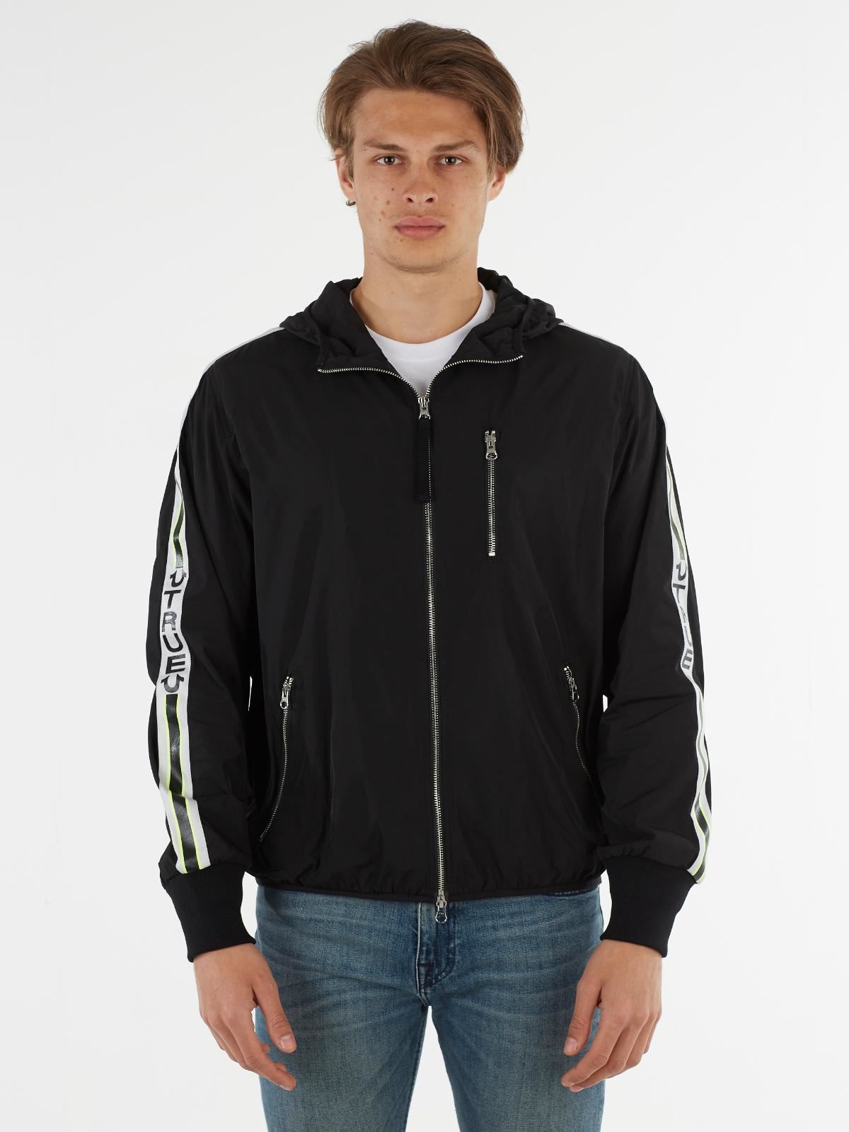 True Religion Men's Olive Long Sleeve Outerwear Windbreaker Jacket S RRP249 BNWT