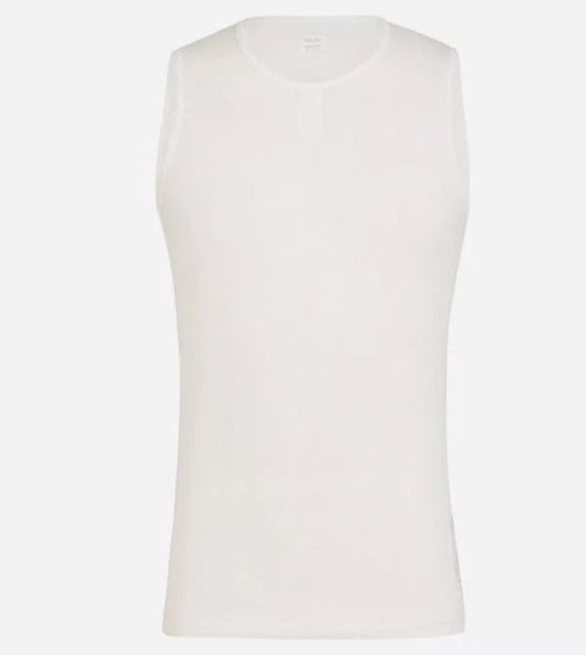 RAPHA Men's Cream Beige Merino Mesh Sleeveless Cycling Base Layer Size XXS BNWT