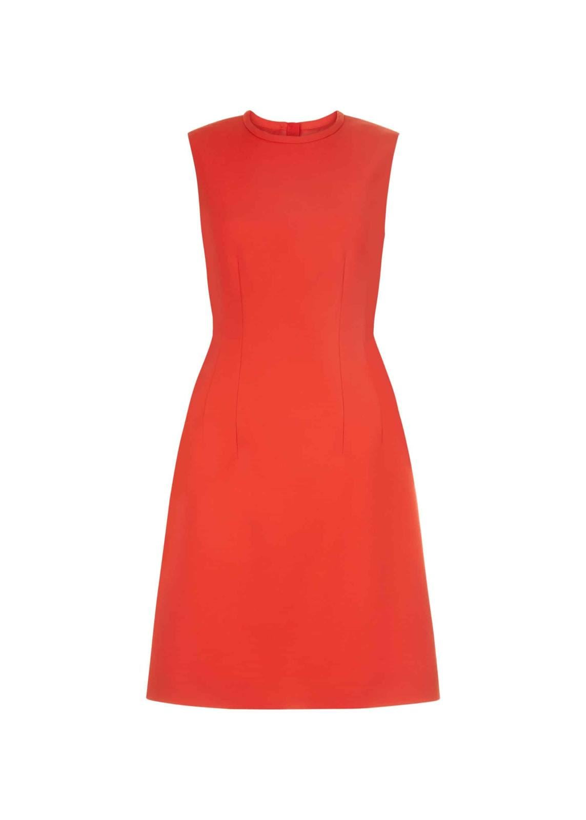 Hobbs Sammy A-Line Dress Chilli Red Size UK16 RRP139