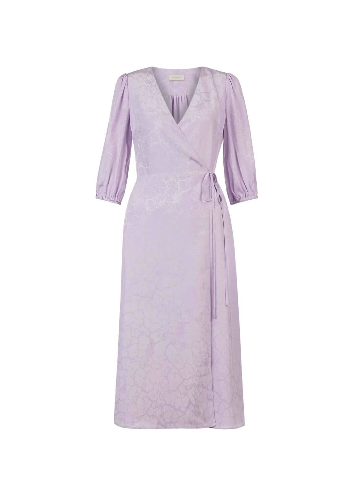 Hobbs Lilah Dress Lilac Size UK10 RRP159