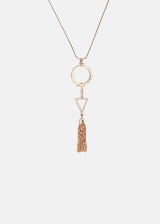 Phase Eight Flora Pendant Necklace Rose Gold RRP29