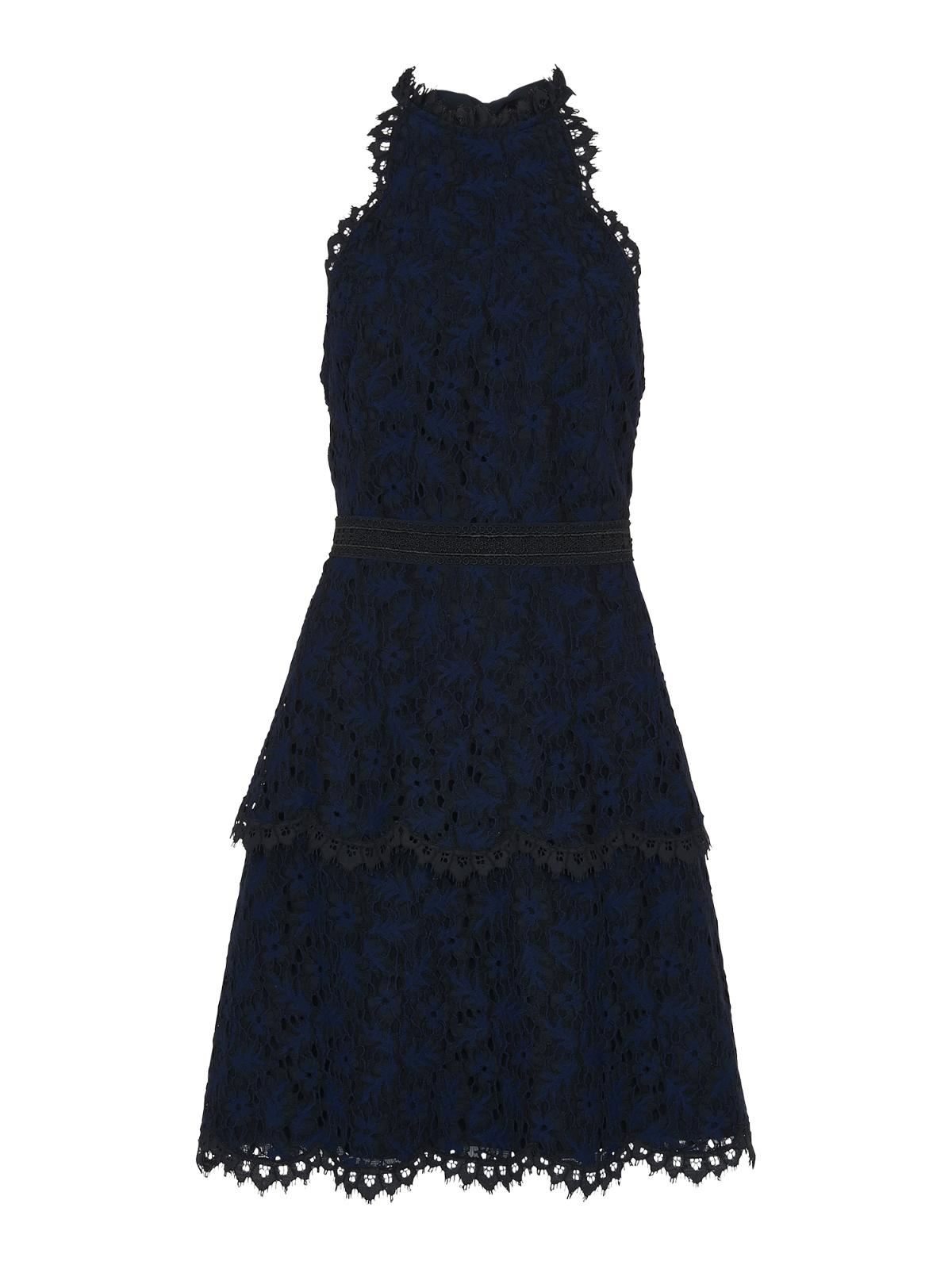 WHISTLES Ladies Halter Neck Talie Lace Dress Sleeveless Black UK8 BNWT RRP199