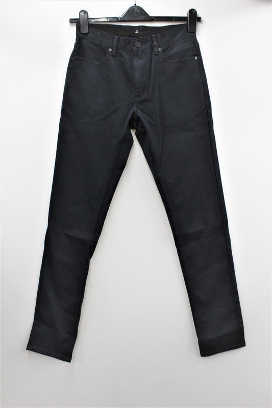 RAPHA Men's Navy Premium Denim Standard Fit Hi-Vis Cycling Trousers 30W 32L BNWT