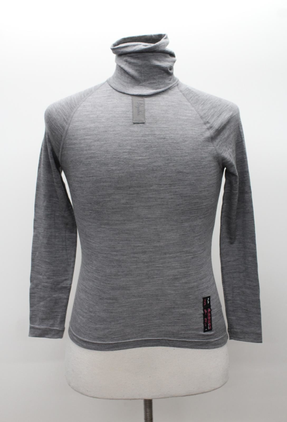 RAPHA Men's Grey Long Sleeve Roll Neck Winter Cycling Base Layer XXS BNWT RRP80