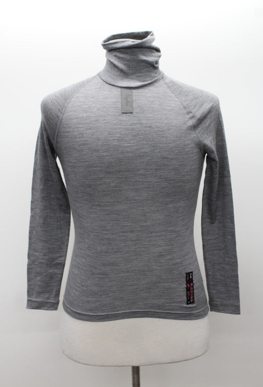 RAPHA Men's Grey Long Sleeve Roll Neck Winter Cycling Base Layer XXS BNWT RRP80