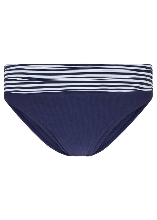 Hobbs Amelie Bikini Bottoms French Blue White Size UK8 RRP29
