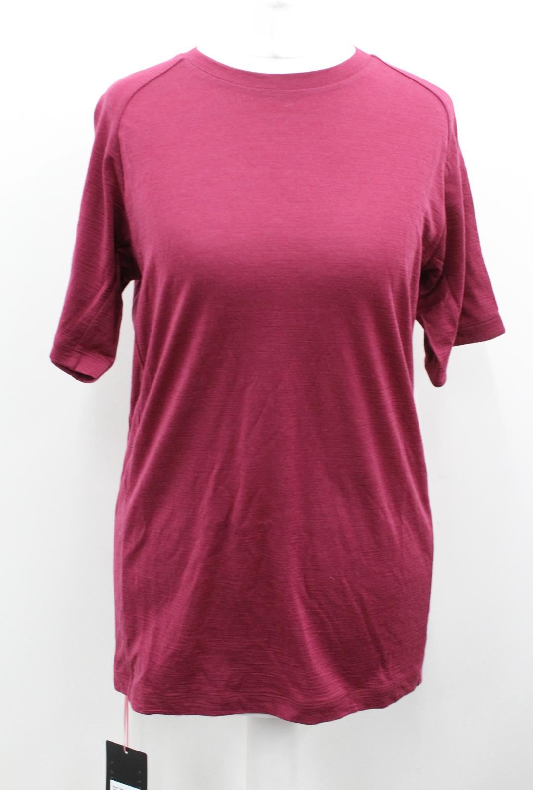 RAPHA Ladies Purple Crew Neck Short Sleeve Merino Cycling T-Shirt XS BNWT