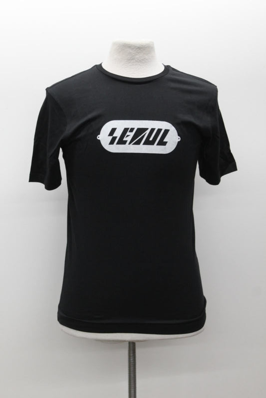 RAPHA Men's Black Cotton Seoul Graphic Short Sleeve Headbadge T-Shirt M BNWT
