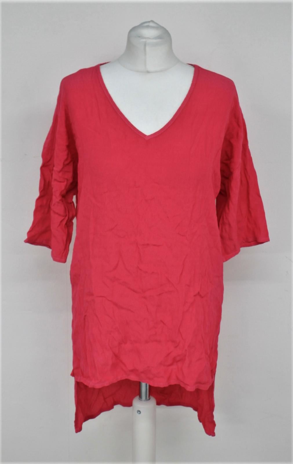 PHASE EIGHT Ladies Bright Pink V-Neckline Britt Blouse Size XS RRP59 NEW