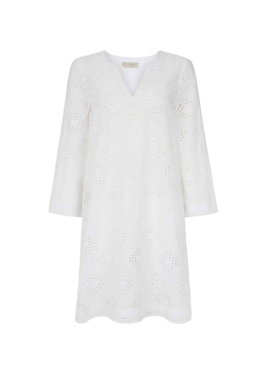 Hobbs Esther Cover Up White Size UK6 RRP89