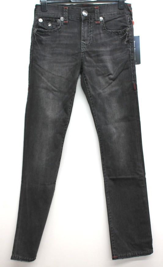 TRUE RELIGION Men's Black Ricky Flap Super T Classic Jeans Size 30 BNWT RRP329