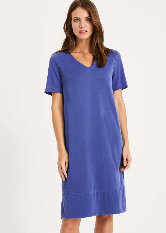 Phase Eight Tait T-Shirt Dress Blue Size UK8 RRP79