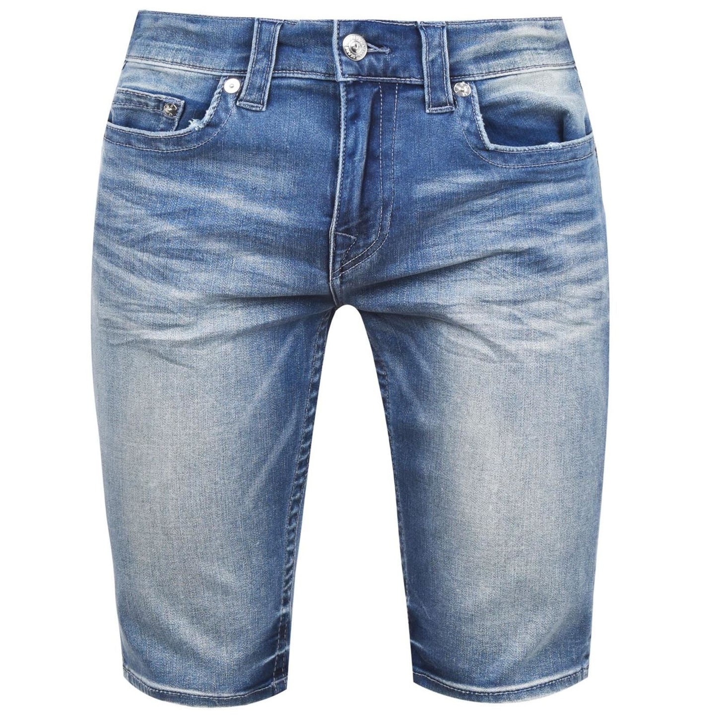 TRUE RELIGION Men's Foum Baseline Blue Rocco NF SE Shorts W28 NEW RRP149