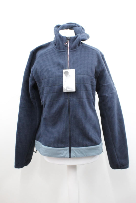 RAPHA Ladies Navy Blue Long Sleeve Explore Technical Cycling Hoodie S BNWT