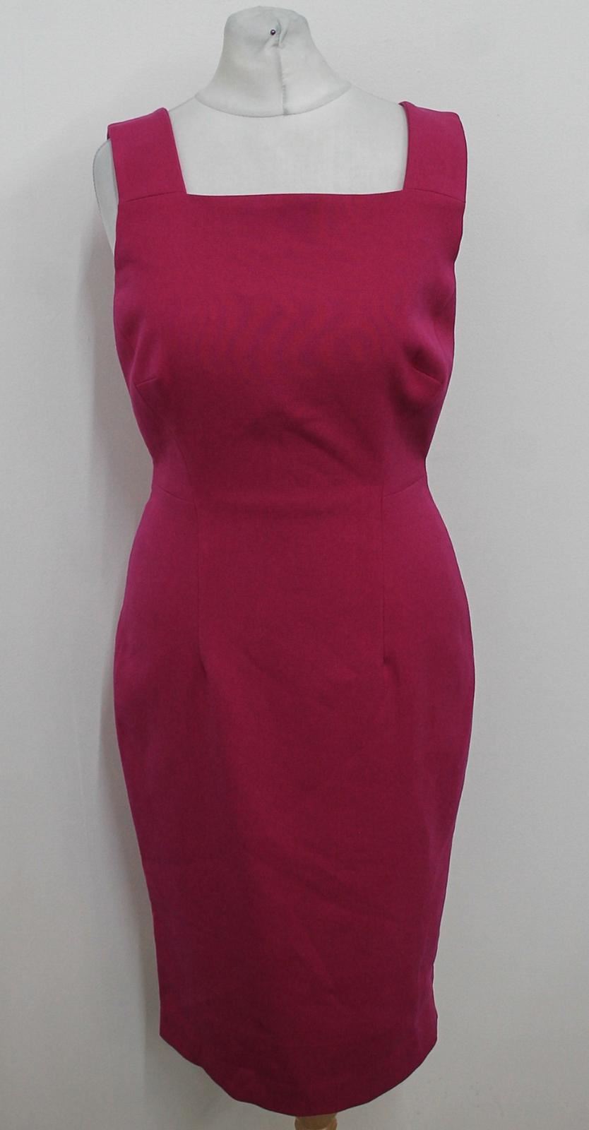 HOBBS Ladies Orchid Pink Sleeveless Bodycone Keara Dress Size UK8 BNWT RRP139