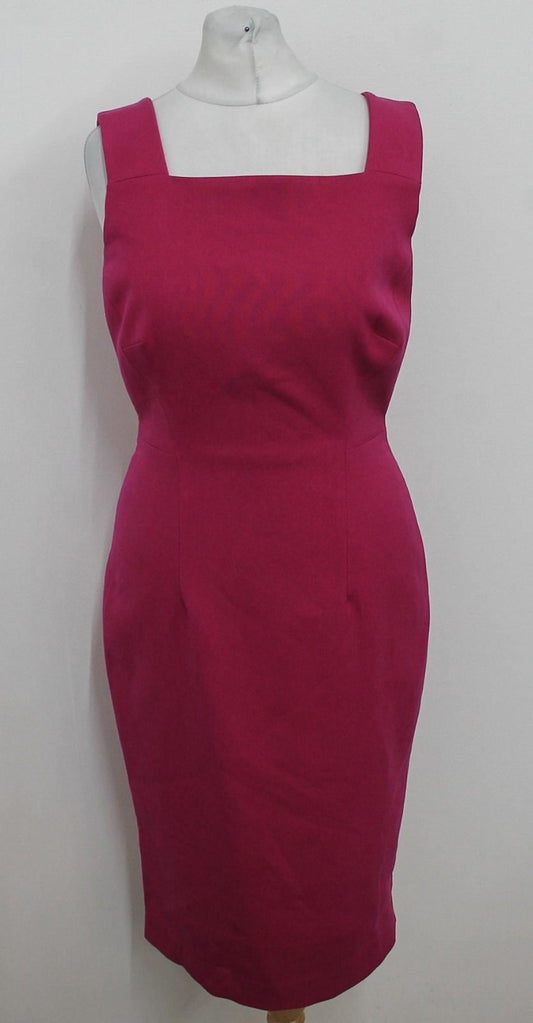 HOBBS Ladies Orchid Pink Sleeveless Bodycone Keara Dress Size UK8 BNWT RRP139