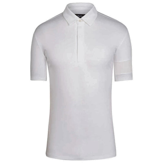 RAPHA Men's White Cotton Blend Short Sleeve Essential Polo Cycling Shirt XS BNWT
