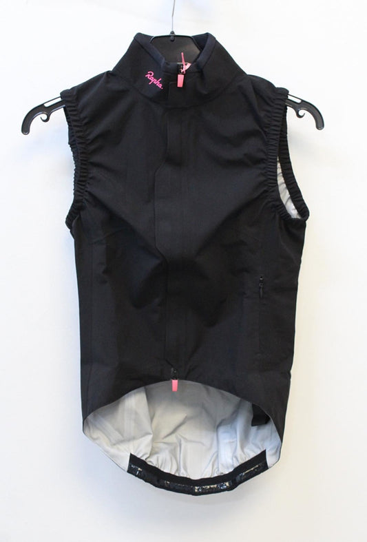 RAPHA Ladies Souplesse Lightweight Cycling Rain Gilet Black XXS BNWT RRP140